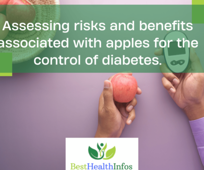 Risks, benefits with apples for control of diabetes