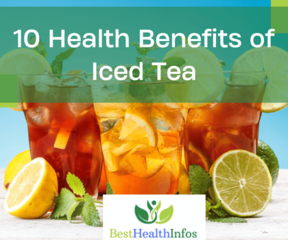 10 Health Benefits of Iced Tea